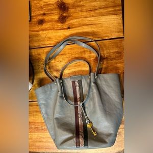 Large fossil shoulder bag 12X16